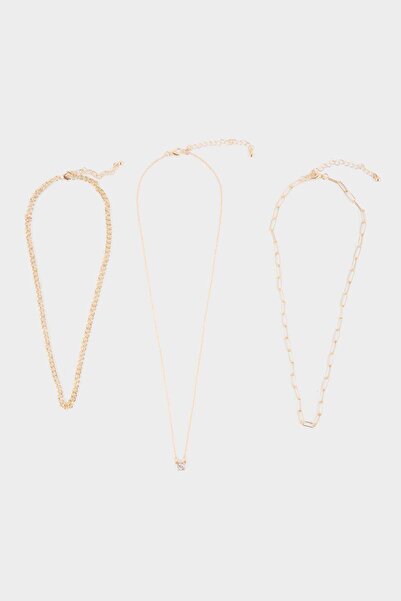 DeFacto Women's 3-Piece Necklace H1743Axns