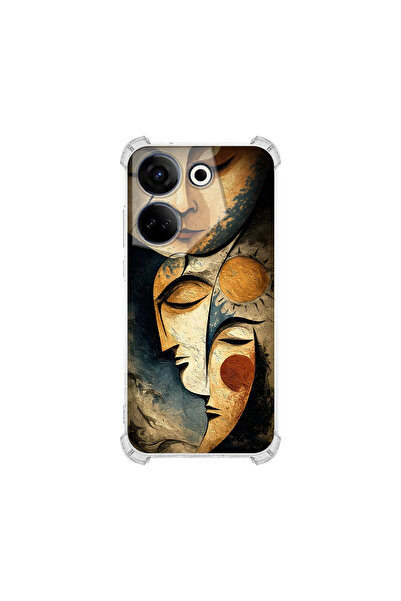 PrintiFy Corner Protection Case Metamorphosis Clear Dream Design Uv Printed C...