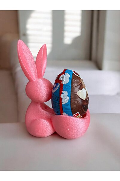 Baalaa 3D Printed Decorative Mini Bowl with Rabbit Figure – Rabbit Egg Holder...