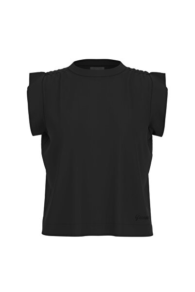 Guess Women's Light Top T-Shirt - Black