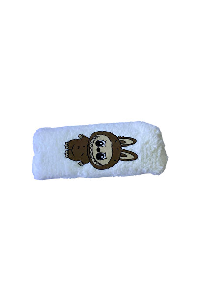 mercanpromosyon Mercan Labubu Plush Pen Holders White - Soft-Textured Figured...