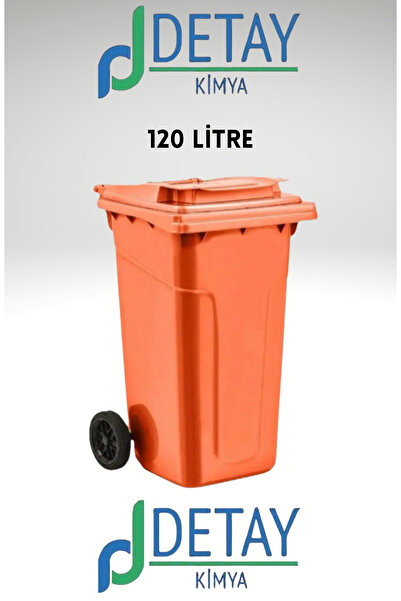 DETAY KİMYA DETAY Plastik Çöp Konteyneri 120 Litre Konteyner - A Isıya Karşı ...