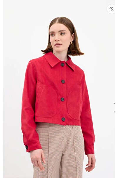 KADRİYE BAŞTÜRK KB KISA SÜET CEKET