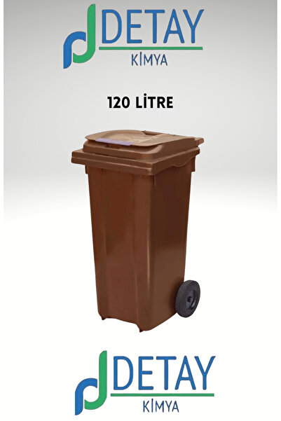 DETAY KİMYA DETAY Plastik Çöp Konteyneri 120 Litre Konteyner - A Isıya Karşı ...