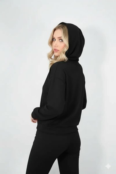 Hersley New Season Hooded Modal Fabric Women's Sweatshirt