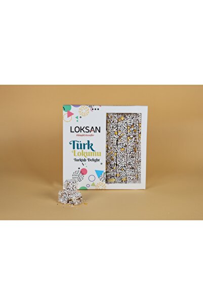 LoKSaN حلوى لوكوم بجوز الهند والفستق 300 جرام