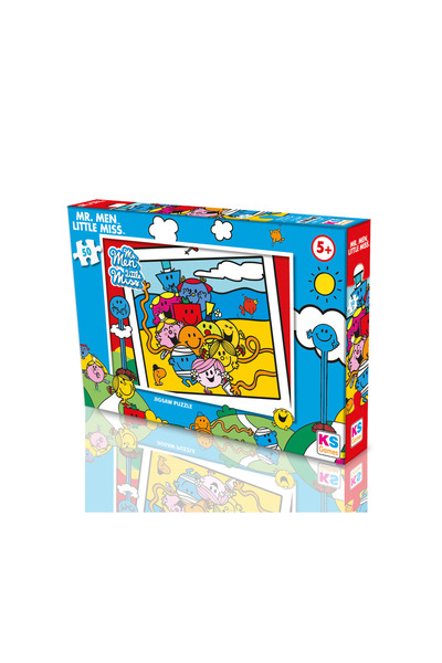 Ks Games Mr. Men & Little Miss 50 Parça Puzzle
