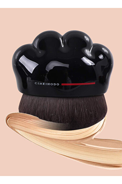 Yallabena 🐾 فرشاة مكياج على شكل مخلب قطة – أداة تجميل لطيفة ورقيقة 🖌️💖