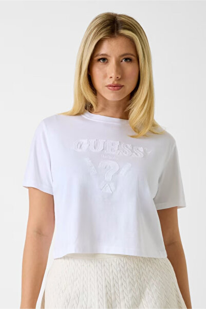 Guess Habi Active tricou pentru femei - Alb