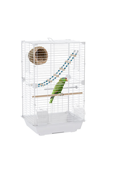 Sumkyle Bird Cage Iron Standing Large for Cockatiels Pet Bird Stick Nest Meta...