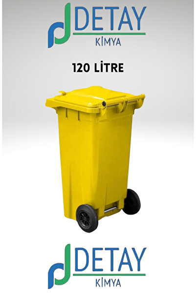 DETAY KİMYA DETAY Plastik Çöp Konteyneri 120 Litre Konteyner - A Isıya Karşı ...