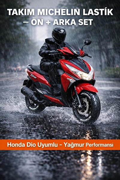 Michelin Honda Dio 110 City Grip2 Takım Lastik 2025 ÜRETİM %100 UYUMLU