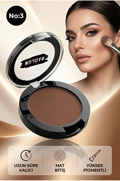 MUJGAN Tekli Mat Göz Far Yüksek Pigmentli Uzun Süre Kalıcı