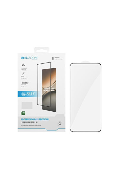 Kuzoom Samsung S26 Uyumlu HD 9D Parmak İzine Dayanıklı Temperli Cam Ekran Kor...