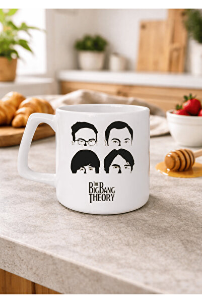 Eylül Design The Big Bang Theory Printed Ceramic Mug 250 ml Luxury