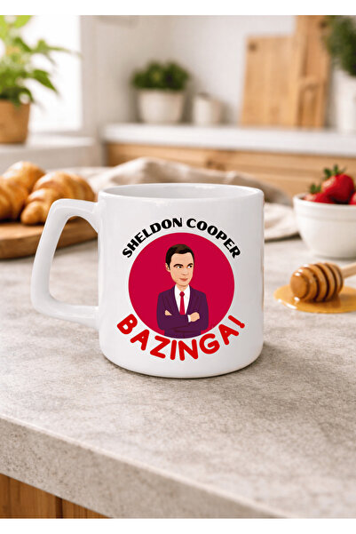 Eylül Design The Big Bang Theory Printed Ceramic Mug 250 ml Luxury