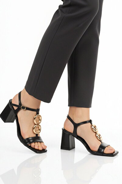 AYAKMOD حذاء نسائي بكعب عالٍ من تابا للمناسبات الخاصة والدعوات صندل 670635 Z