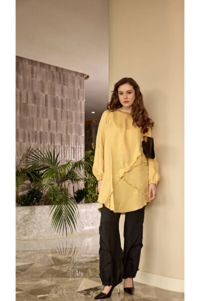 MissWhence Silk Tunic 39017 Yellow