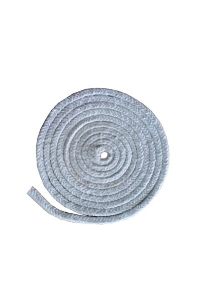 OEM Frânghie de etanșare din fibră ceramică 12x12mm, 5M pentru cazane, sobe ș...