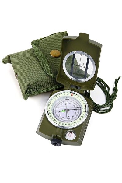 zola Στρατιωτική πυξίδα, προστατευτικό κάλυμμα, ιδανικό για περιπάτους στο δάσος