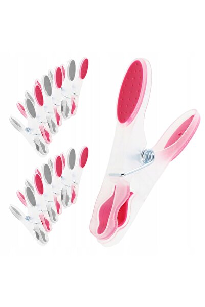 KADAX Clești de rufe, Clești de rufe, Cleme de rufe, Broaște puternice, 12 buc