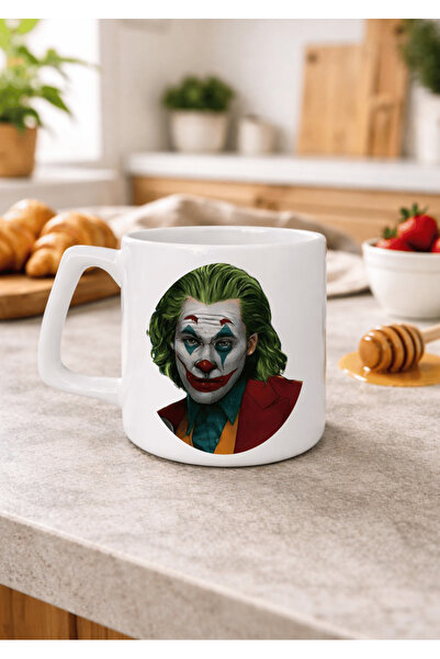 Eylül Design كوب جوكر مطبوع سيراميك 250 مل فاخر