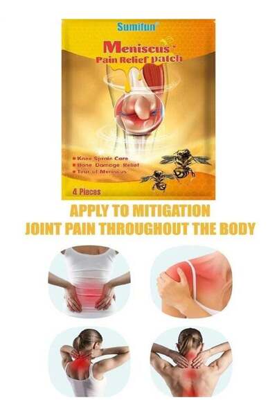 SUMIFUN 8-Piece Bee Venom Pain Relief Patch, Joint & Bone Therapy Patches