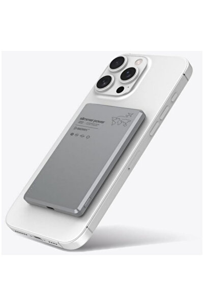 İBERRY IBERRY WİM25 5000 mAh GREY WIRELESS AİR SLİM POWERBANK