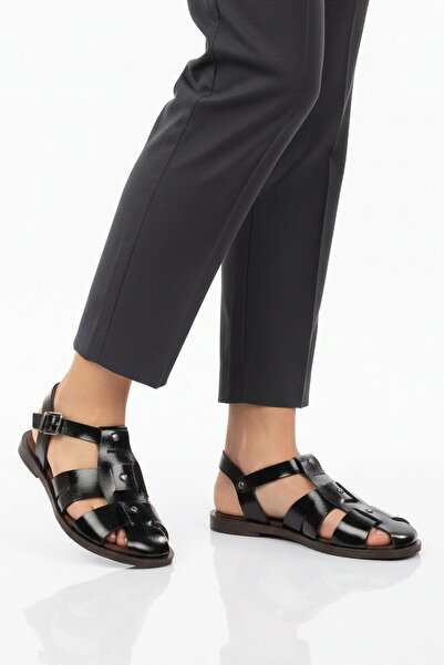 AYAKMOD Μαύρη Ελαφριά Λεπτή Σόλα Γυναικεία S Σανδάλια 335335 Z