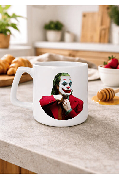 Eylül Design Joker Printed Ceramic Mug 250 ml Luxury