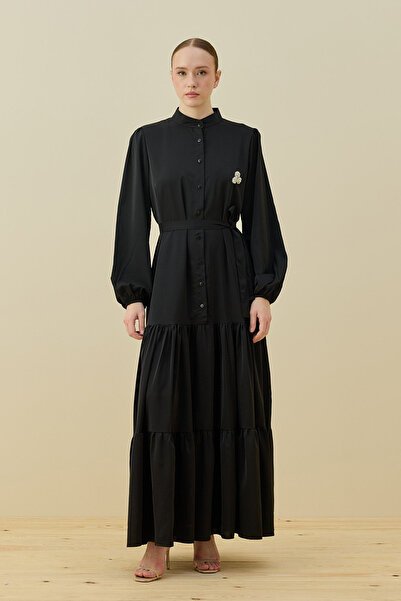 Merwishop Merwish Brooch Dress 1669 Black