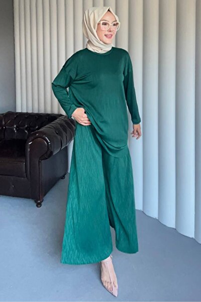 Bestenur Piliseli Double Suit 1692 - Emerald Green