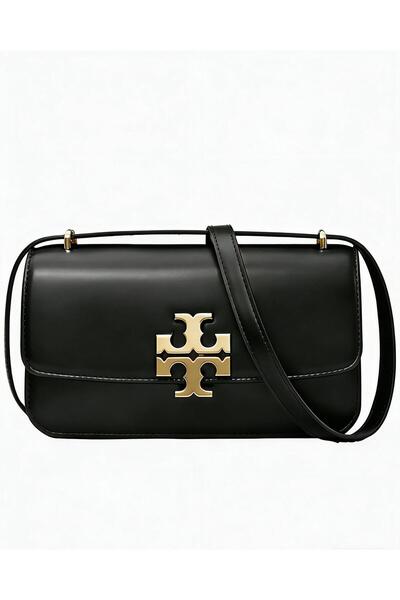 TORYAX حقيبة كتف كيرا جلد ذات الإبزيم الملتوي، أنيقة ومتعددة الاستخدامات