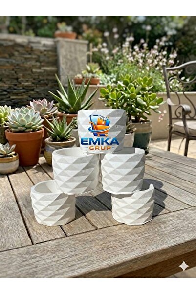 Emka 5’li Minik vazo saksı