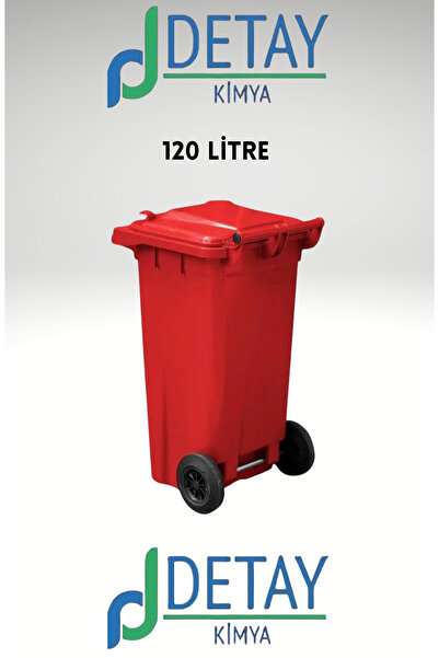 DETAY KİMYA DETAY Plastik Çöp Konteyneri 120 Litre Konteyner - A Isıya Karşı ...