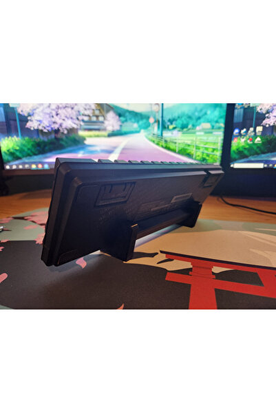 DU&ER ⌨️   حامل لوحة المفاتيح بتصميم بسيط - جهاز حامل مريح لسطح المكتب