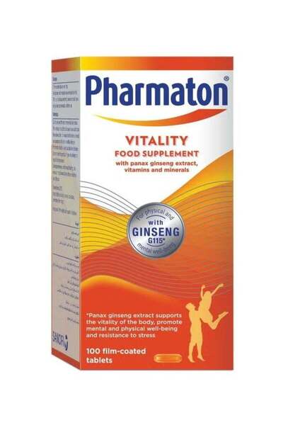 HEALTH HOUSE PHARMACY Pharmaton Vitality Capsules 100 s