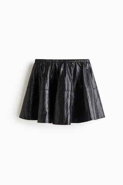 H&M Daire Kloş Mini Etek