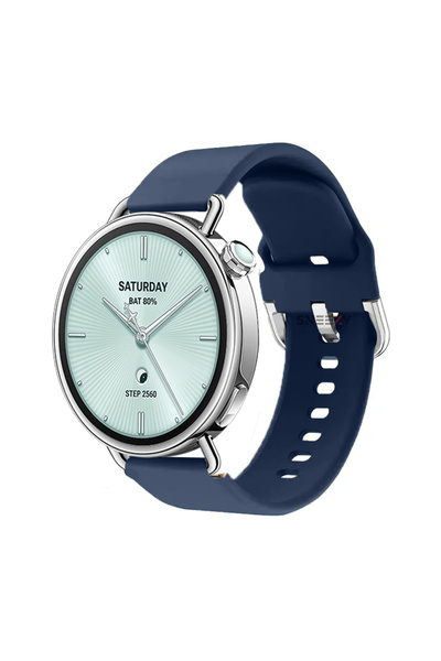 Sneezy Soft Purelux Soft t Buckled Silicone Cord Compatible with Mi Watch S4 ...