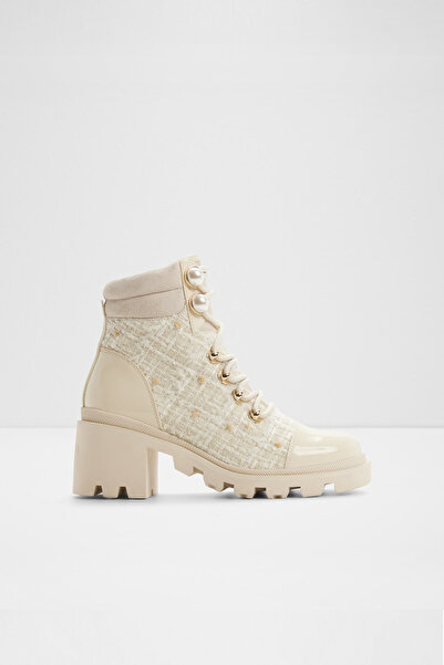 Aldo MARIETTIA - Kadın Beyaz Fermuarlı Postal Bot