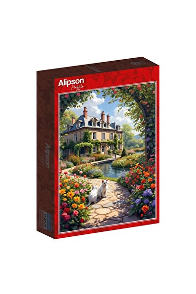 Alipson Παζλ 1000 κομμάτια - Η Ανθισμένη Αψίδα του Εξοχικού Σπιτιού (Alipson-...