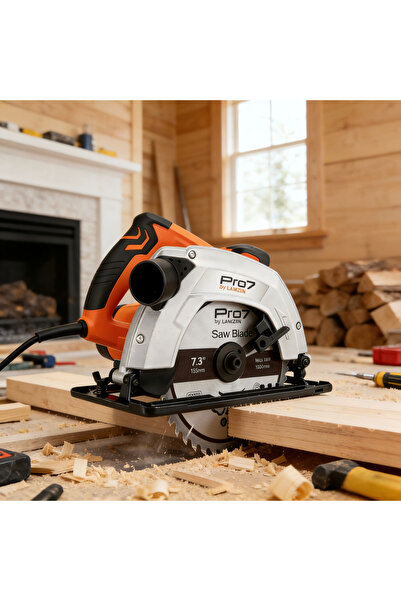 Lawazim 1400W Circular Saw Anti-Vibration Overload Protection for Wood Metal ...