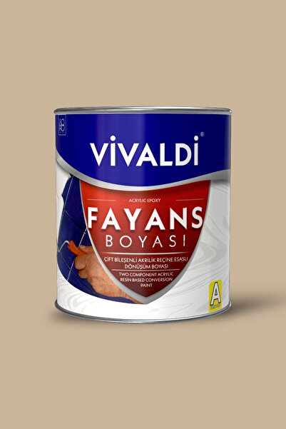 Vivaldi Fayans Boyası - Astar Ve Vernik Gerektirmeyen Boya - Kesekağıdı