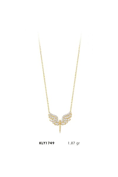 Harem Altın 14 Ayar Melek Kolye KLY1749