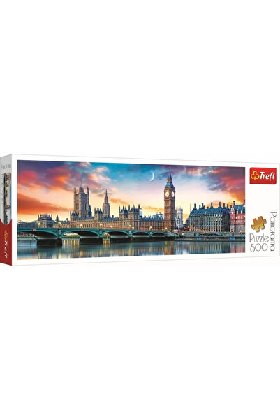 Trefl Trefl Panorama Big Ben Puzzle, 500 pieces