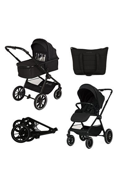 ADAMEX Nova premium 2-in-1 stroller, two distinct parts, suspension, large an...