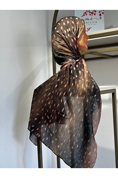 SHAWL SECRET Desenli Bambu Şal