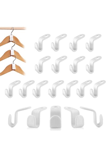 BGHYHYHI Set de 20 de conectori pentru umerașe