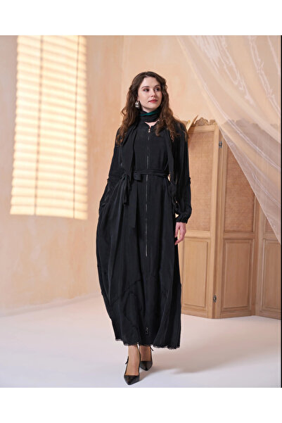 MissWhence Cupra Silk Ferace 39500 Black