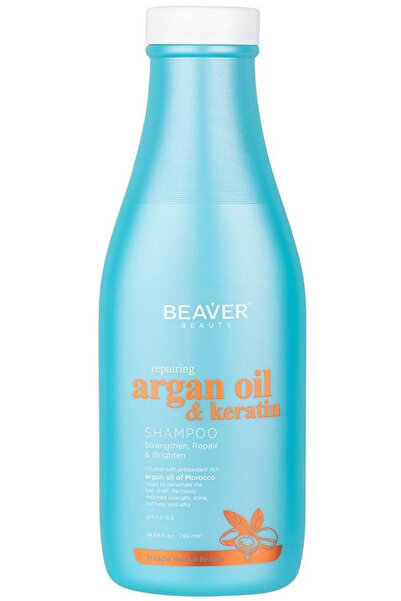 Beaver Sampon reparator cu argan si keratina 730 ml